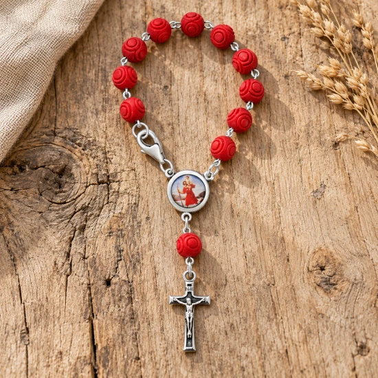Dziesiątka różańca Św. Krzysztof – zapach różany