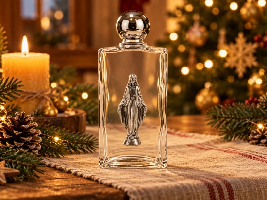 Buteleczka na wodę święconą – Matka Boska Niepokalana 100 ml