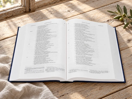 Złocisty tytuł Biblia Tysiąclecia oraz nazwa wydawnictwa na przedniej okładce.