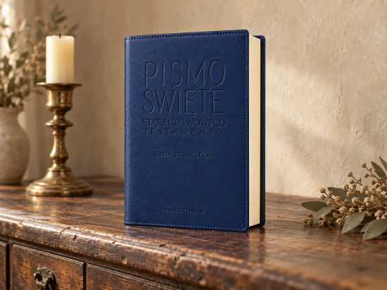 Podręczne wydanie Pisma Świętego Starego i Nowego Testamentu.