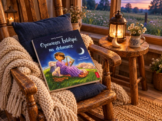 Na okładce podano nazwisko ilustratora Daniela Howartha i wydawnictwo PROMIC.