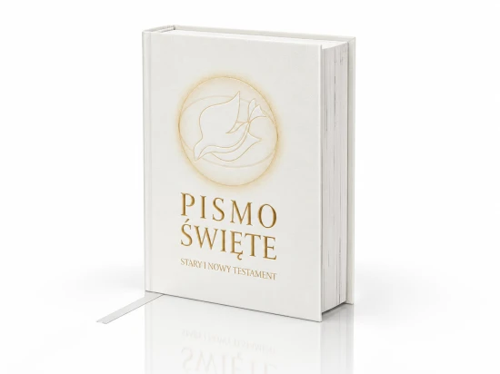Pismo Święte Stary i Nowy Testament Białe B6 – Biblia z komentarzem
