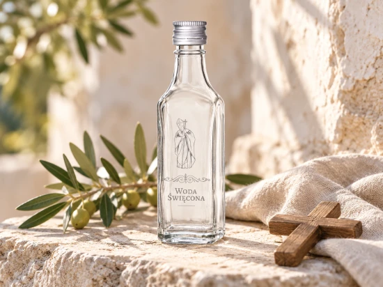 Buteleczka na wodę święconą św. Jan Paweł II - 50ml