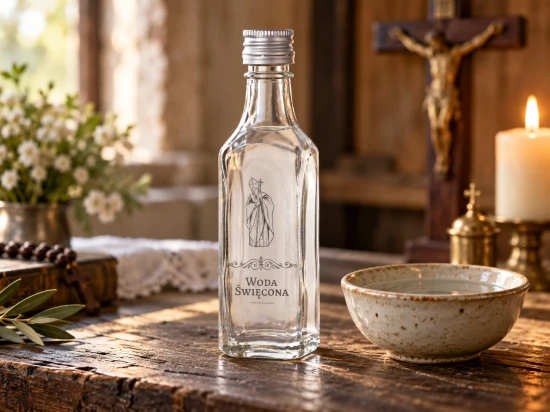 Buteleczka na wodę święconą św. Jan Paweł II - 50ml