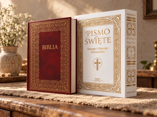 Biblia Domowa Rodzinna brązowa w etui