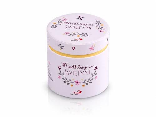 Modlitwy ze Świętymi – pudełko 52 kart modlitewnych