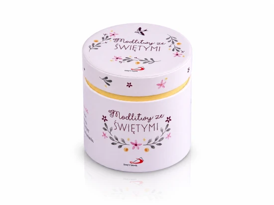 Modlitwy ze Świętymi – pudełko 52 kart modlitewnych