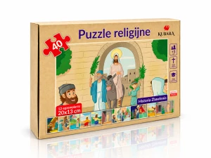 Puzzle religijne „Historia zbawienia” – 12 układanek po 40 elementów
