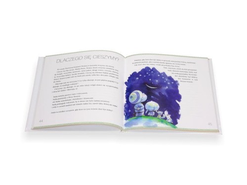  Pierwsza Komunia z białą kokardą