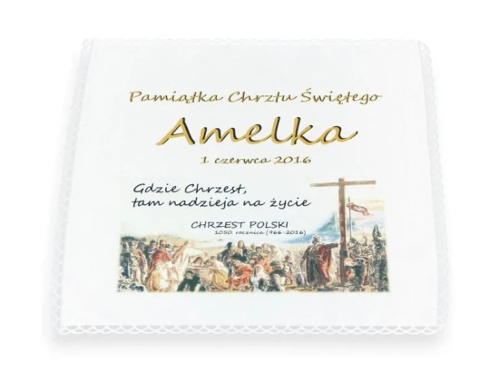 Szatka EDYCJA LIMITOWANA - z emblematem Chrztu Polski 