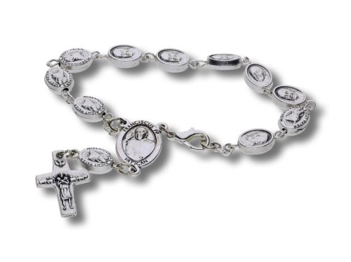 Różaniec "10tka" Jubileusz Roku Miłosierdzia - 21cm