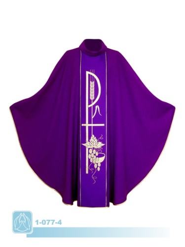 Ornat z pasem tkanym