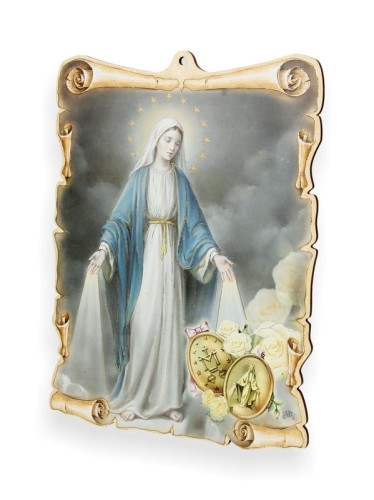 Obrazek pastelowy - Matka Boska Niepokalana