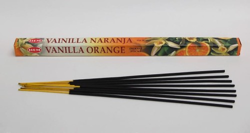 Kadzidło patyczki - Wanilia Pomarańcza