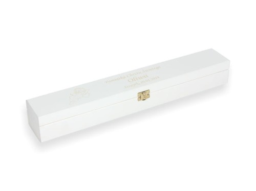 Zestaw na Chrzest Święty z grawerowanym pudełkiem RÓŻ