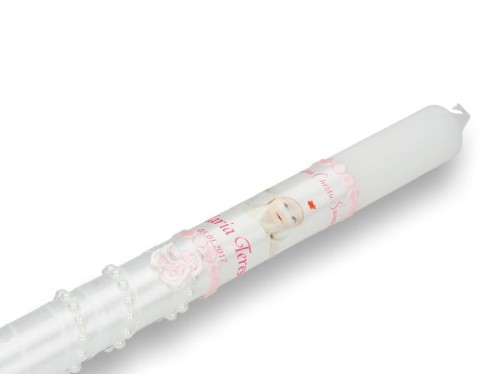 zdobienie białe perełki