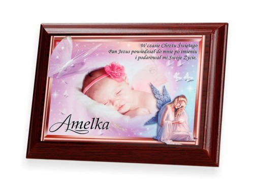  Oryginalna Pamiątka Chrztu *NOWOŚĆ* statuetka/obraz