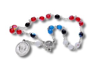 Różaniec Święty Charbel - 23cm 