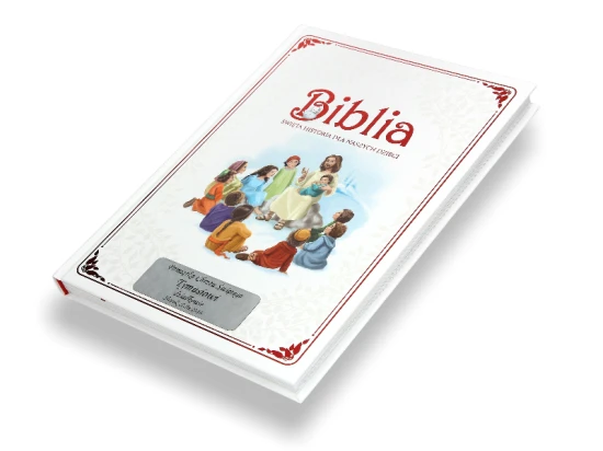 Biblia. Święta historia dla naszych dzieci + Twój grawer