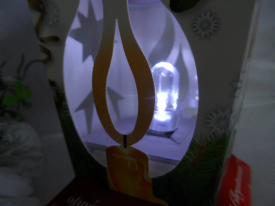 Lampion na roraty LED - podświetlenie