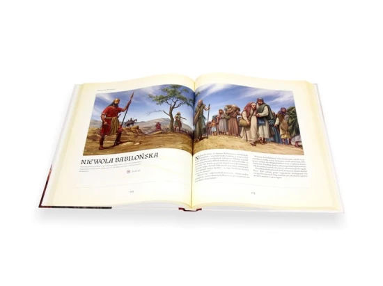 Ilustrowane historie ze Starego i Nowego Testamentu - grawerowana dedykacja