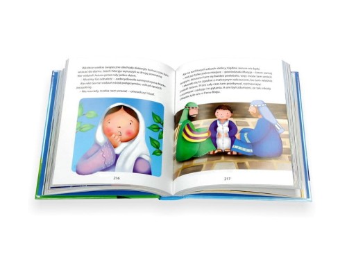 Biblia dla dzieci - złocone napisy (J)