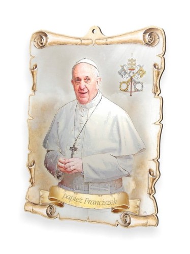 Obrazek pastelowy - Papież Franciszek