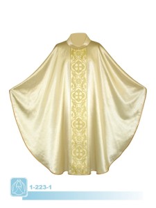 Ornat z pasem tkanym