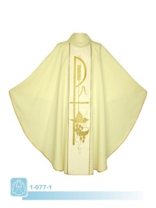 Ornat z pasem tkanym.