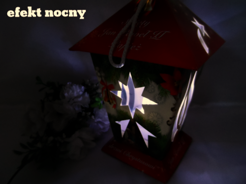Lampion na roraty LED - podświetlenie