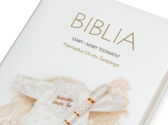 Biblia Pamiątka Chrztu Świętego