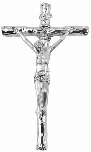  Krzyż srebrny - 23cm