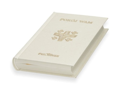  Modlitewnik - Pokój Wam (biały)