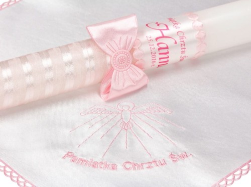 Szatka + Świeca z imieniem dziecka