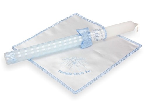 Szatka + Świeca z imieniem dziecka