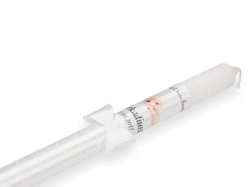 Zestaw na Chrzest ze zdjęciem dziecka 