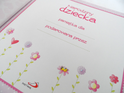 Dla dziewczynki. Narodziny dziecka